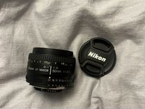 Объектив Nikon 50mm f 1.8 af nikkor