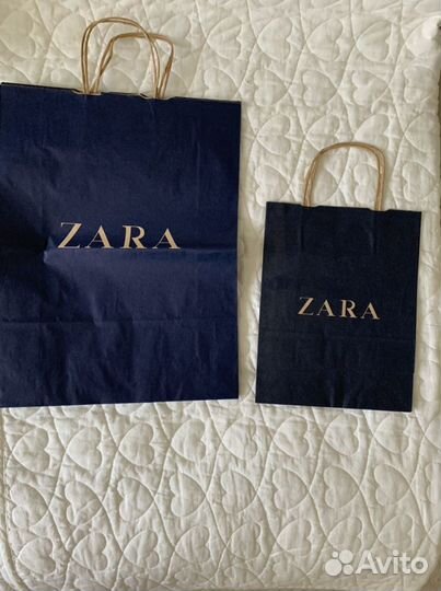 Фирменные пакеты Zara оригинал