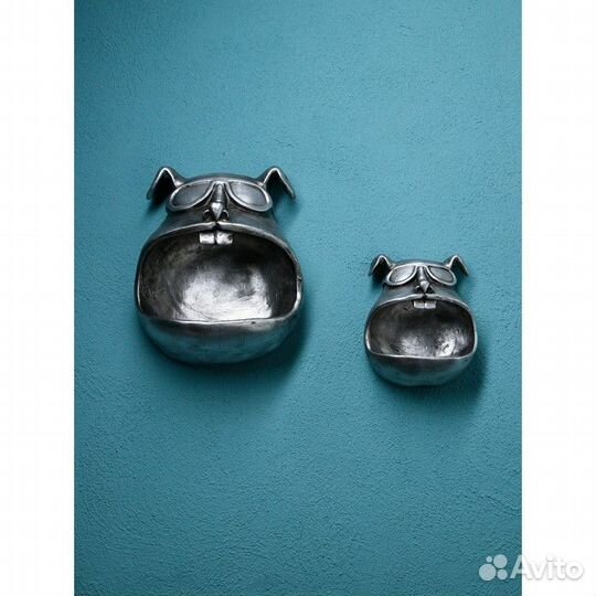 Набор настенных фигур 'Собака', полистоун, 25 см