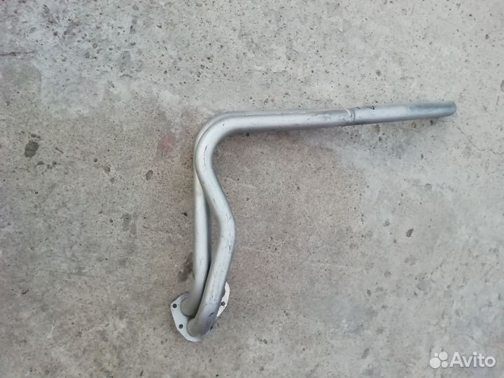 Новая приёмная труба на Ниву с прокладкой