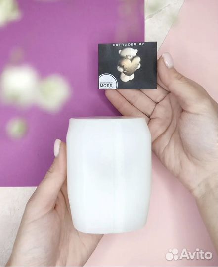 Силиконовый молд Мишка Новый