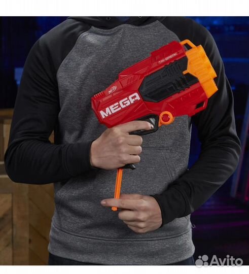 Новый Nerf N-Strike mega Tri-Break