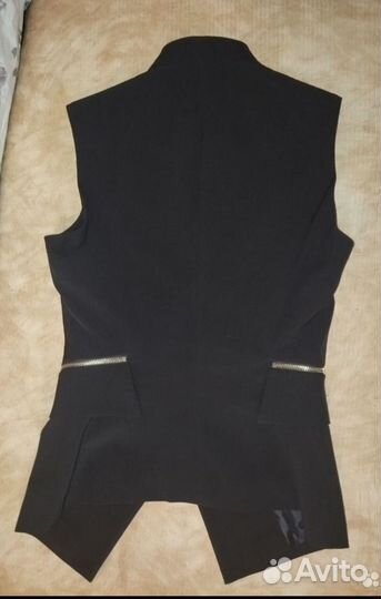 Брючный костюм женский, брюки и жилетка, 42- 44
