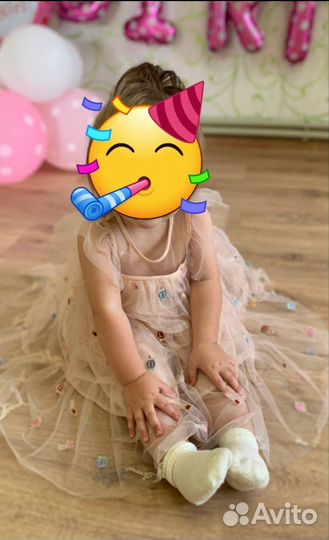 Платье для девочки 80 86