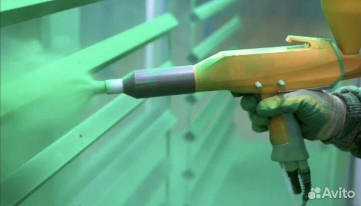 Порошковая покраска металла камера