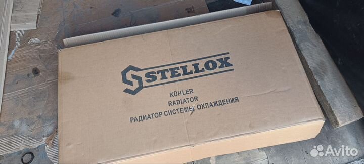 Радиатор охлаждения на Рено master 2