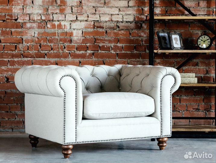 Диван Честерфилд / Диван каретная стяжка
