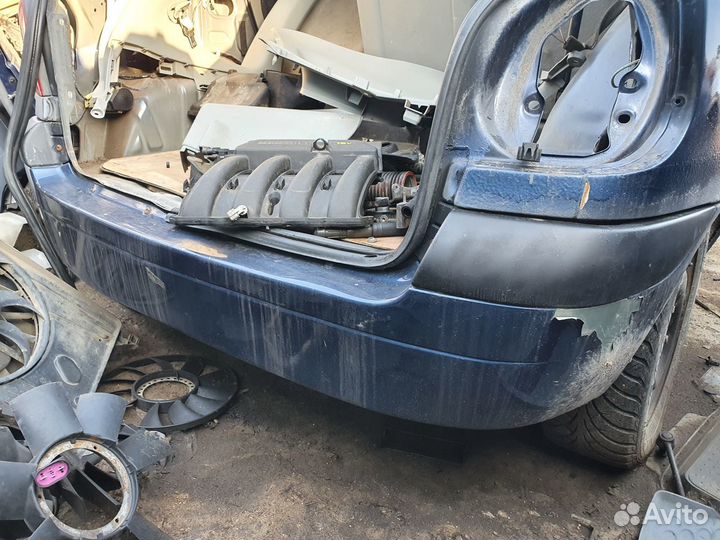 Задний бампер Renault Megane Scenic 1 сценик рест