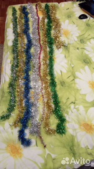 Мишура новогодняя