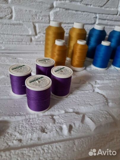 Нитки швейные