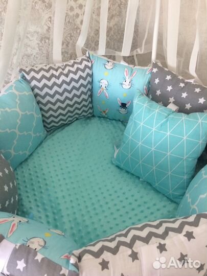 Бортики в кроватку Новые