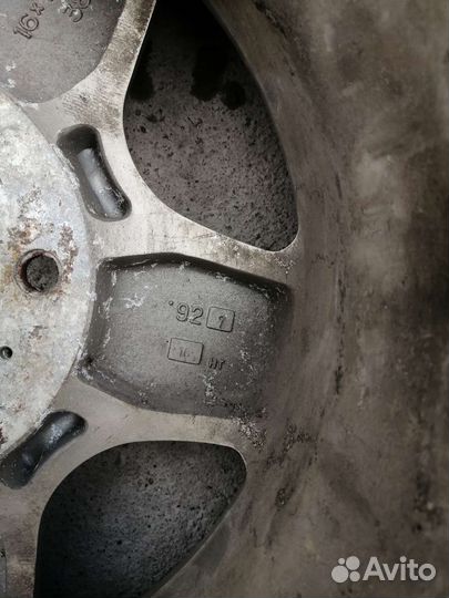 Литые диски 7jx16 ET38