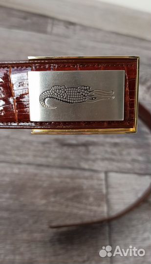 Ремень мужской из крокодиловой кожи