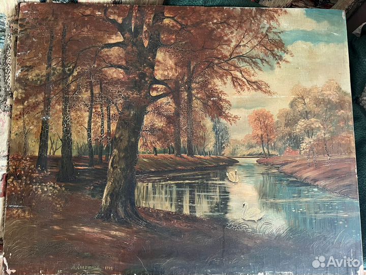 Картина маслом пейзаж