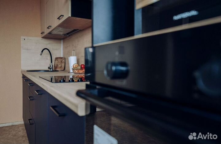 Прямой кухонный гарнитур 