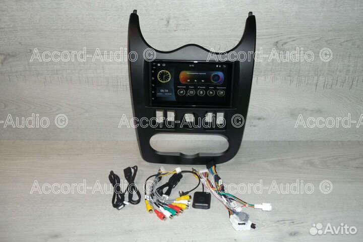 Магнитола Лада Ларгус Андроид с GPS WiFi Bluetooth