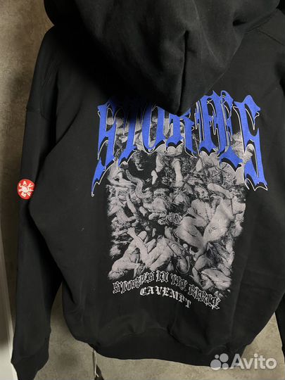 Зип худи Cav Empt плотное с репродукцией