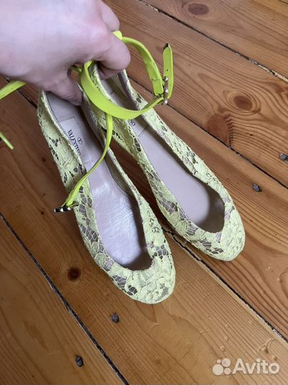 Эспадрильи балетки Valentino