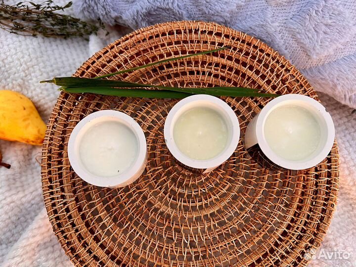 Ароматическая свеча - набор 3 шт