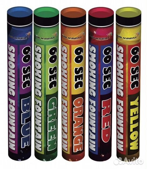 Цветные дымы. Салют, фейерверк