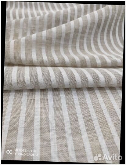 Хлопко льнаная ткань. Лен