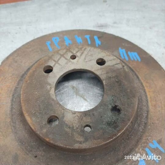 Тормозной диск передний правый Лада Гранта 21127