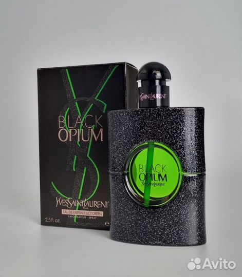 YSL Black Opium Eau De Parfum Illicit Green, 75ml