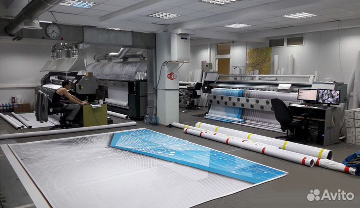 Наклейки, баннеры, типография