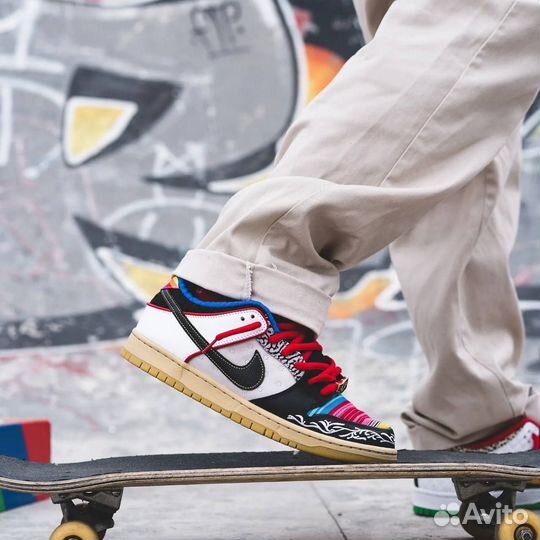 Кроссовки Nike SB Dunk Low What The Paul (36-45)