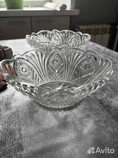 Ваза хрустальная СССР