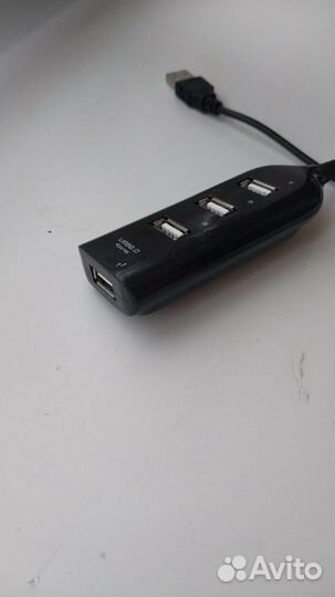 Портативный 4-портовый USB 2.0 HUB