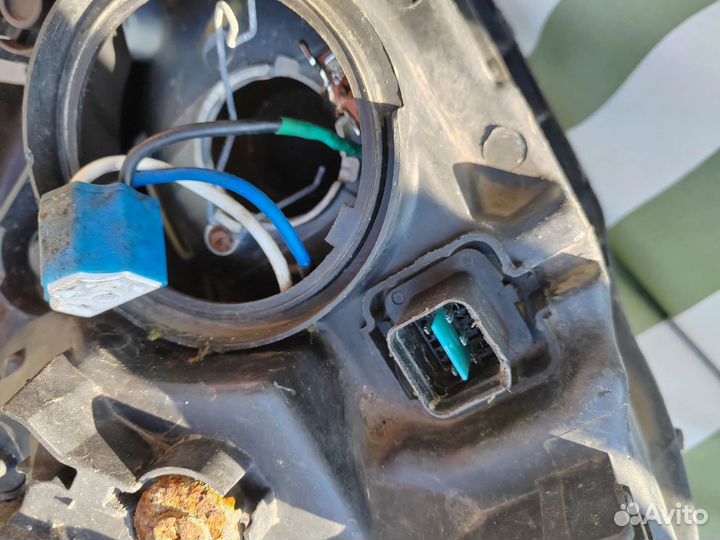 Фара передняя левая киа рио