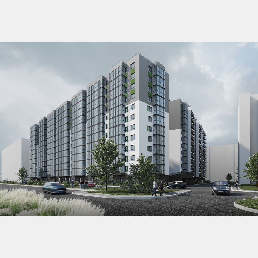 2-к. квартира, 53 м², 12/12 эт.