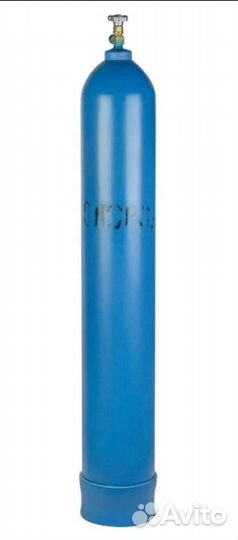 Баллон кислородный с кислородом (полный) 40 л. б/у