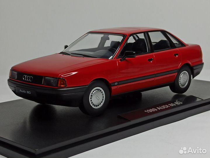 Audi 80 B3 Tornado red 1:18