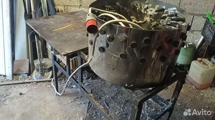 Перосъемная машина для бройлеров, гусей, кур