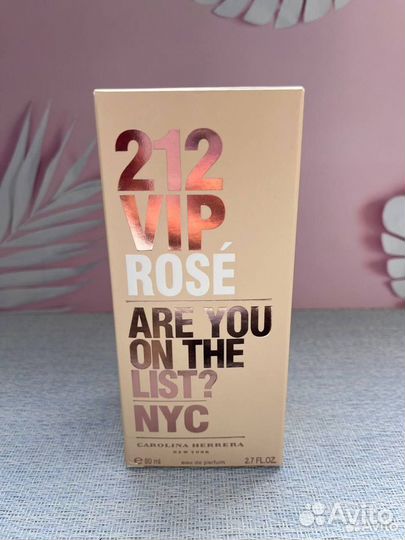 Парфюм Carolina Herrera 212 VIP Rose (Euro)