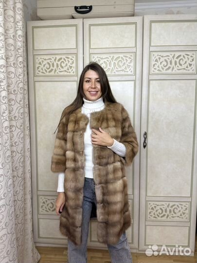 Шуба из куницы