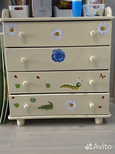 Комод детская кроватка
