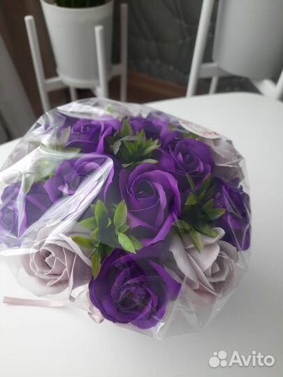 Букет цветов из мыла