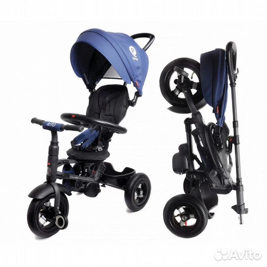 Трехколесный велосипед QPlay rito колёса надувные