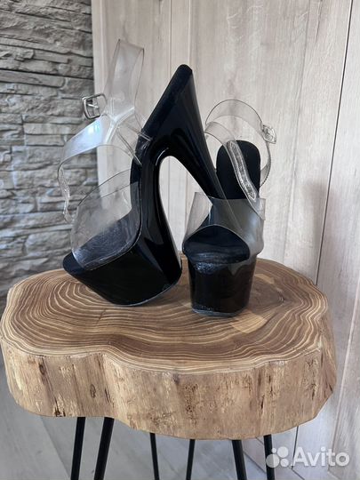 Туфли стрипы двойки