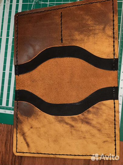 Обложка на паспорт натуральная кожа