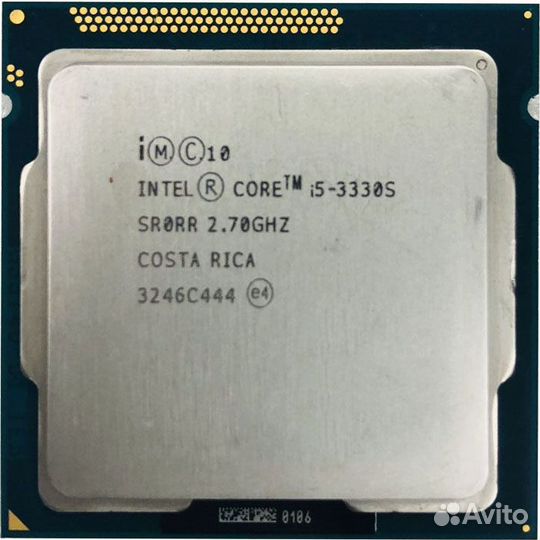 Процессор Intel Core i5 3330S сокет 1155