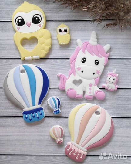 Именные держатели для сосок и грызунков