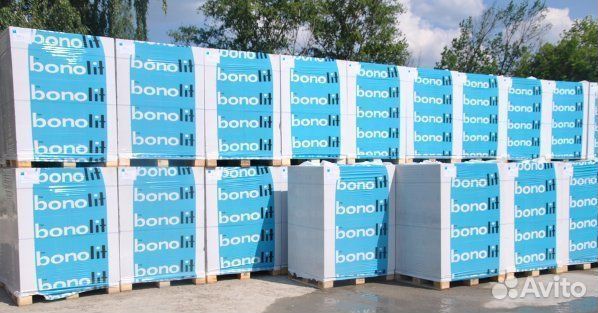 Пеноблок, газоблок (газобетон) Бонолит