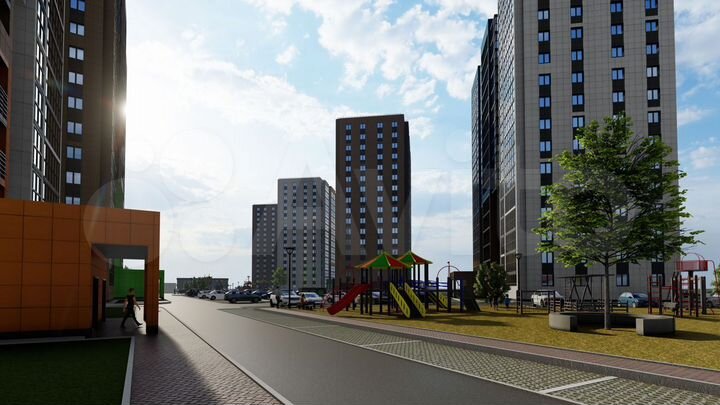 2-к. квартира, 50,6 м², 4/16 эт.