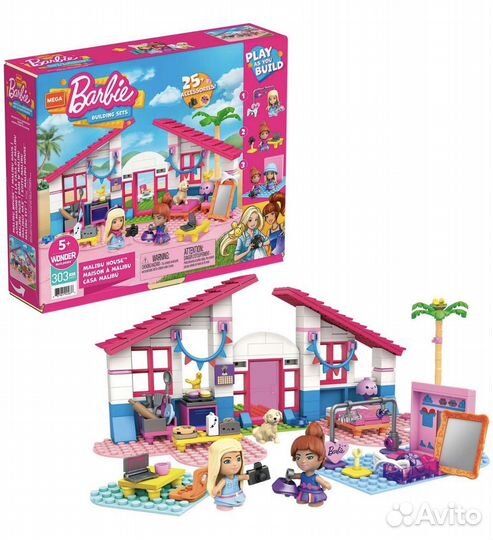 Конструктор Mega Construx Barbie Домик мечты