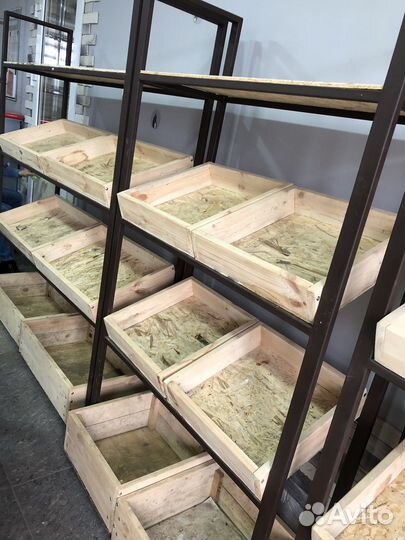 Стеллажи овощные