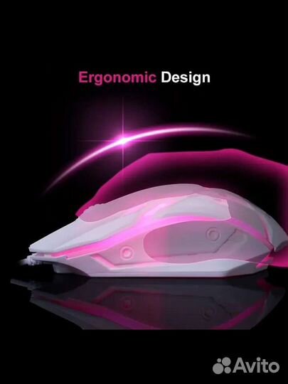 Игровая мышь проводная новая